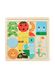 Djeco Géo Basic magneetpuzzel - 16 stukjes - Hout - Multi