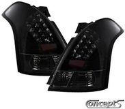 Set GoodGo LED Achterlichten Suzuki Swift II 2005-2010 Zwart/Smoke