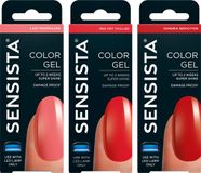 Sensista Perfect Match Set - Color Gel - Gellak Voordeelset - Rood - Roze - Gel nagellak voor LED lamp - 3 stuks