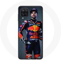 Maniacase Hoesje Samsung Galaxy A12 miguel oliveira moto gp trophee ktm