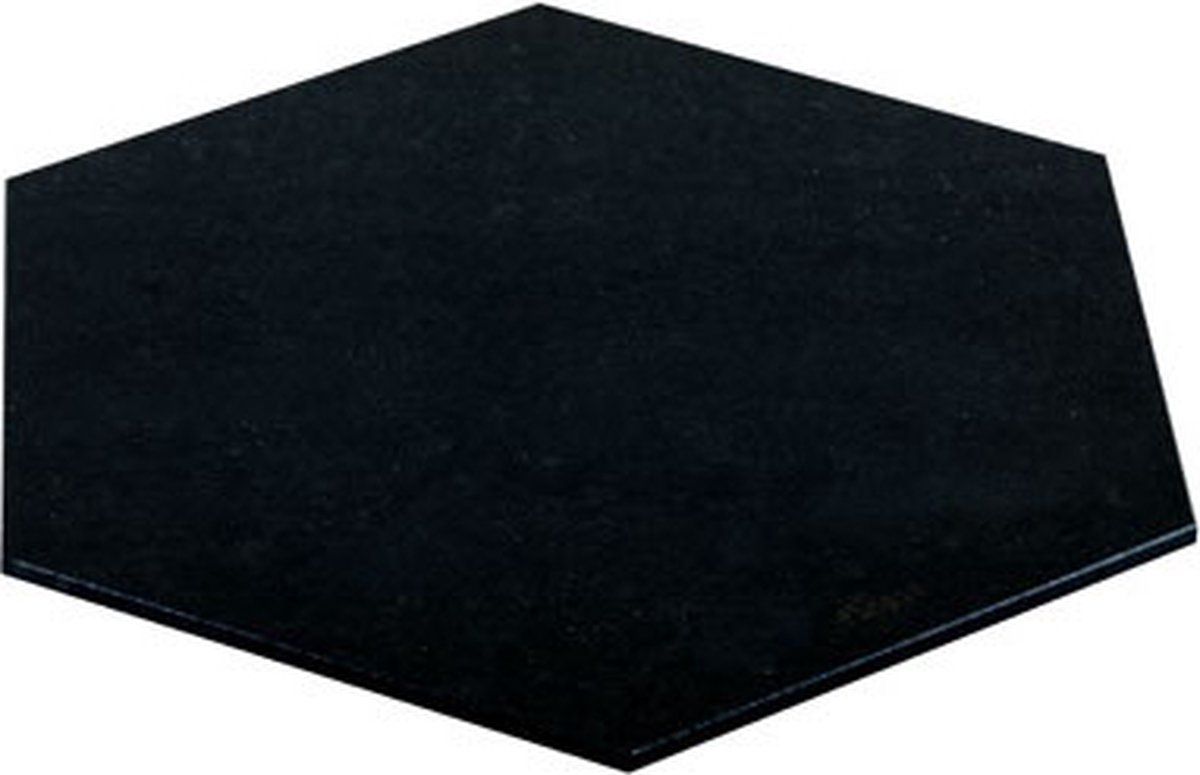 Finest by ATMK - UTRECHT - Snijplank & Serveerplank - Zeshoek - Bruin - 28,5x33cm