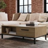 CBA Salontafel Bruin 60x110x37 cm