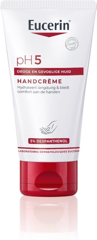 Eucerin pH5 Handcrème - Herstelt en verzacht droge, gevoelige handen – Handverzorging - 75 ml