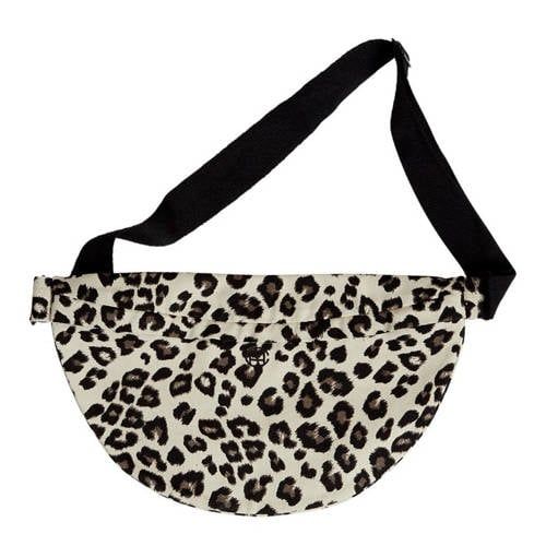 MSCH Copenhagen crossbody tas met panterprint MSCHSage beige