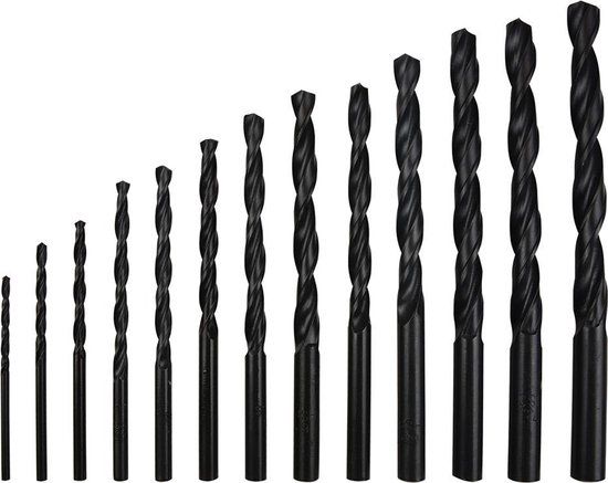 Benson HSS Metaalboren - 13 delig - Borenset 2 t/m 8 mm - Spiraalboren