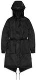 Rains String Parka Black Grain RainJas