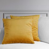 HPD Half Price Drapes Kussenhoes 18 x 18 Heritage Pluche Fluweel - VPYC-179760-CC18PR - Paar, Aztec Gold