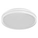 Osram Orbis Noemi LED Deckenleuchte 480mm, 36W, 3000K Warmweiß, Click-DIM, Weiß, Metall mit Kunststoff-Ring