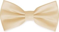 Ladeheid Vlinderdas - Strikjes voor Heren - Lengte: 12 cm, Breedte: 6 cm - Beige