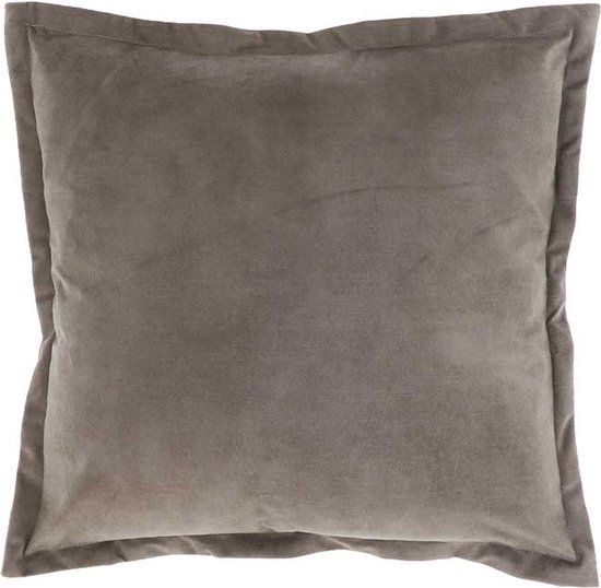 Unique Living Kussen Basics 45x45cm Taupe