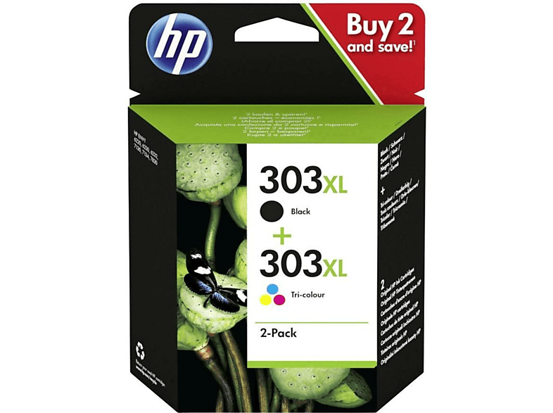 HP 303 Xl Ink Combo Zwart/kleur