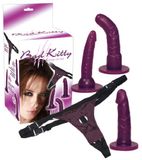 Bad Kitty Strap-On Paars