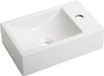 Plieger Houston fontein 37x23cm 1 kraangat rechts matwit 0271066
