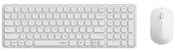 Rapoo 9310M Clavier Inclus Souris Bureau RF-sans fil + Bluetooth Blanc