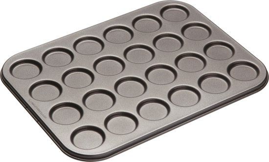 Masterclass Bakvorm voor mini whoopies - 35 cm x 27 cm - Zwart