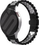 Strap-it Jubilee bracelet acier - noir/argent