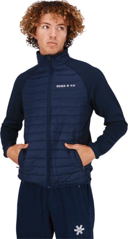 Osaka Hybrid Tennis Jacket - Men - Blue - Size L