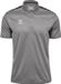 Hummel Hmlauthentic Functional Polo Heren Korte Mouw Katoen Normaal Grijs Melange S
