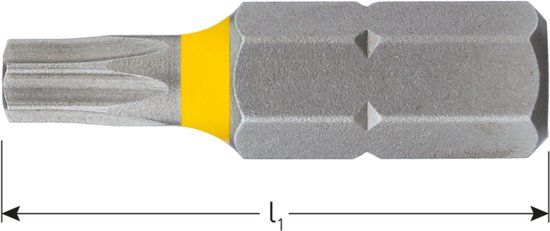 Rotec Schroefbit OPTI C6.3 T15x25 (2st.)