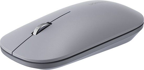 Ugreen Draadloze Muis - Grijs - 4000 DPI - Dubbele Modus - Slank Ontwerp
