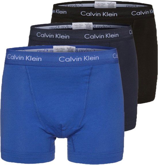 Calvin Klein Boxershort - Maat S - Mannen - blauw/navy/zwart