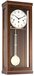 Hermle 70989-030141 Progressiestische wandklok 1/2 uur slag, walnoot