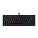 OZONE Mini Gaming Keyboard TACTICAL -OZTACTICALFR- Mechanisch toetsenbord zonder numeriek toetsenbord, Bluetooth, Outemu rode schakelaars, RGB LED-verlichting, stil, lay-out Frans, zwart