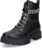 Guess dameslaarzen met veters Ficki zwart