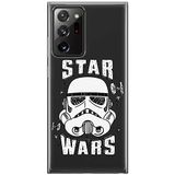 ERT GROUP mobiel telefoonhoesje voor Samsung GALAXY NOTE 20 ULTRA origineel en officieel erkend Star Wars patroon Stormtrooper 013 aangepast aan de vorm van de mobiele telefoon, gedeeltelijk bedrukt