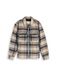 TOM TAILOR Manteau d'hiver crème / caramel / noir