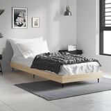 Maison Exclusive - Sommier sans matelas Chêne Sonoma 75x190 cm Matériau dérivé du bois