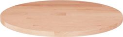 vidaXL Tafelblad rond Ø30x1,5 cm onbehandeld massief eikenhout