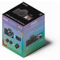 Sony Hybride Vlogging Camera Pack ZV-E10 + E PZ 16-50mm f/3.5-5.6 OSS + 2e Batterij + Batterijlader