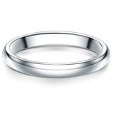 Männerglanz Ring zilver