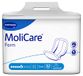MoliCare Form 6 drops, voor matige incontinentie: goede betrouwbaarheid, extra bescherming tegen lekken en discretie voor vrouwen en mannen, 4x32 stuks