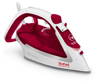 Tefal Easygliss Plus FV5717 - Dry & Steam Iron - 2400W - Red/White