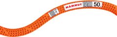 Mammut 9.8 Crag Dry Rope 50 m. Orange