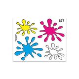 Quattroerre 877 Splash-lijm, 14 x 16 cm