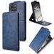 OnePlus Étui à rabat vertical Turbo 6V avec support - Bleu foncé