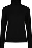 CMP Merino ronde hals trui voor dames, maat XXS, nero