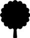 Ambiance Sticker Schoolbordsticker - uitwisbare zelfklevende muurstickers - LEISTEENBOOM - 45x35cm