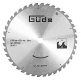 Güde 54987 HM 305x25,4x60Z houtzaagblad