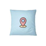 Bona Basics Decoratieve Kussenhoes Lichtblauw 45x45 cm