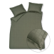 Vandyck Vandyck Home 78 Check 300Tc Dekbedovertrek 2-persoons (200x200/220) sage green