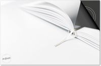 Dietrix Inductie beschermer 65x52 cm - Wit - Boek | DELUXE Kookplaat beschermer voor Inductie kookplaat