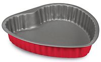 Guardini Rossana 2.0 Hartvorm, 25 cm, staal met antiaanbaklaag, kleur rood/grijs