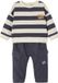 Vertbaudet Ensemble pull rayée + pantalon cargo bébé garçon