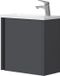 Vicco Ensemble de salle de bain Kleo anthracite 2 pièces