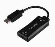 Gembird A-HDMIF30-DPM-01 video kabel adapter 0,15 m HDMI Type A (Standaard) DisplayPort Zwart