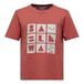 Salewa T-shirt graphique Enfants, Etruscan Red, 140